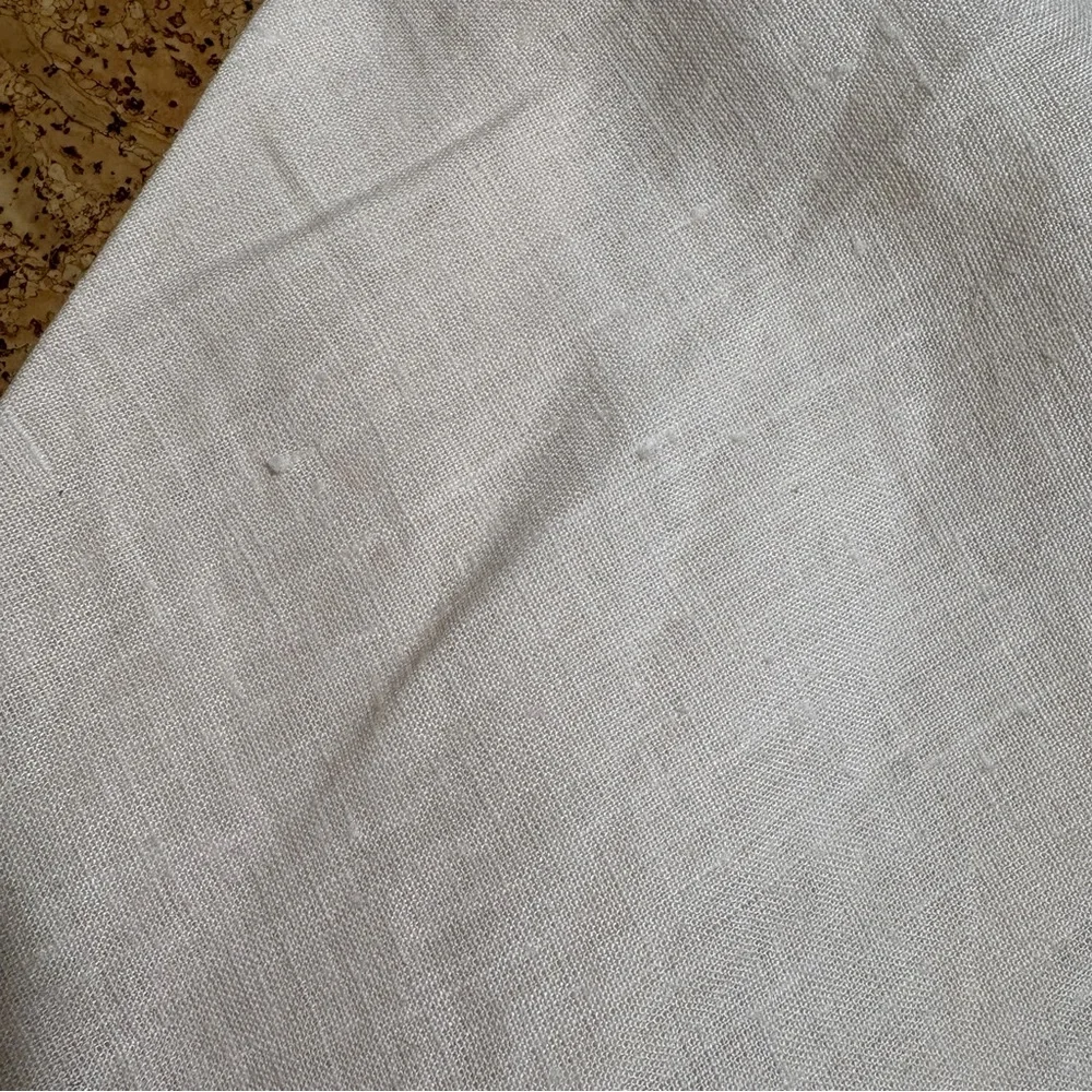 Christy Dawn The Khadia 100% Linen Floral Embroidery Dress NWOT In Cream Sz XL - Picture 13 of 15